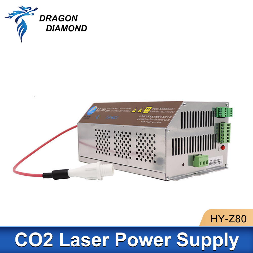 Laser Power Supply 60W - Dragon Diamond HY-Z80 Co2 лазерный источник