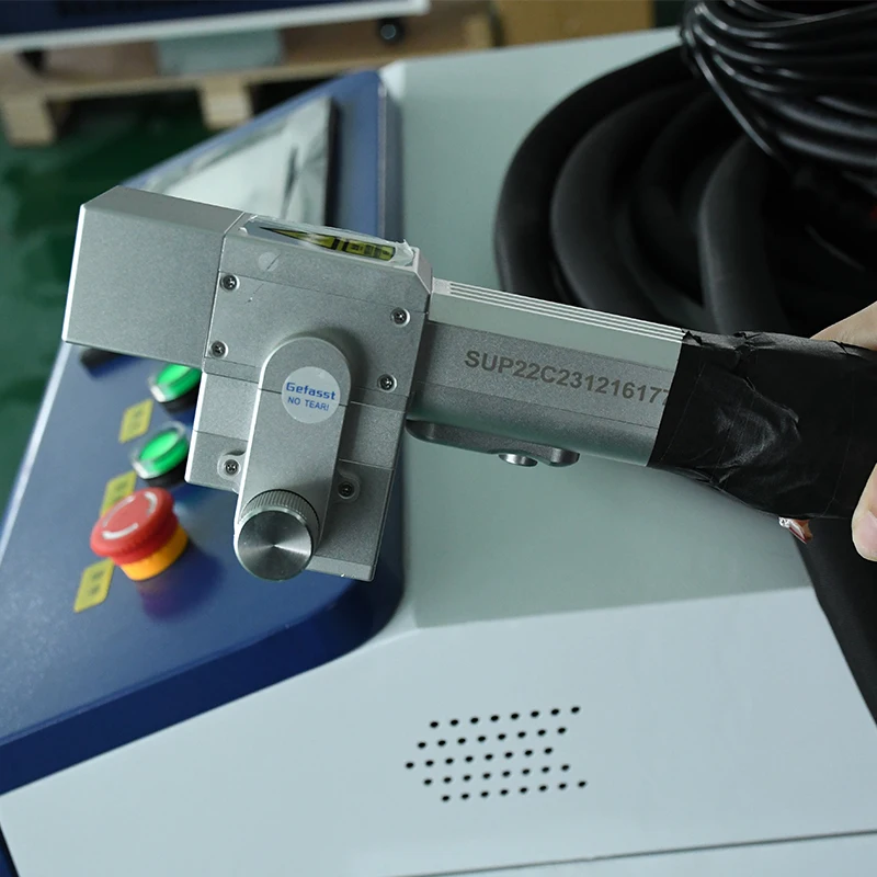 Industrial Laser Cleaning - Новая ручная лазерная очистительная головка SUP22C,