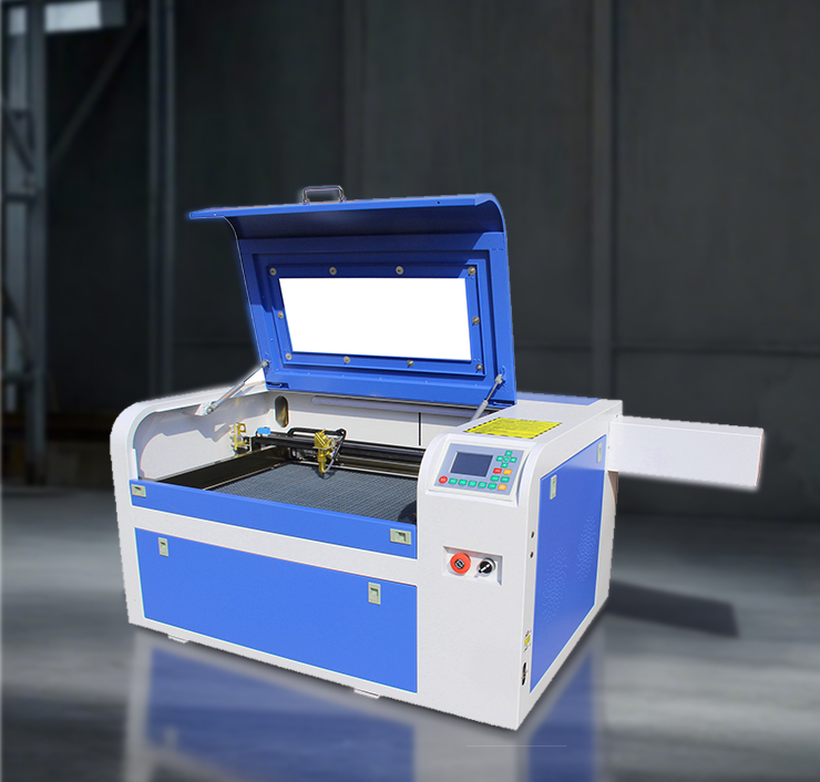 Industrial Laser Fabric Cutting Machine - Промышленный лазерный гравировально-резательный станок CO2 4060: