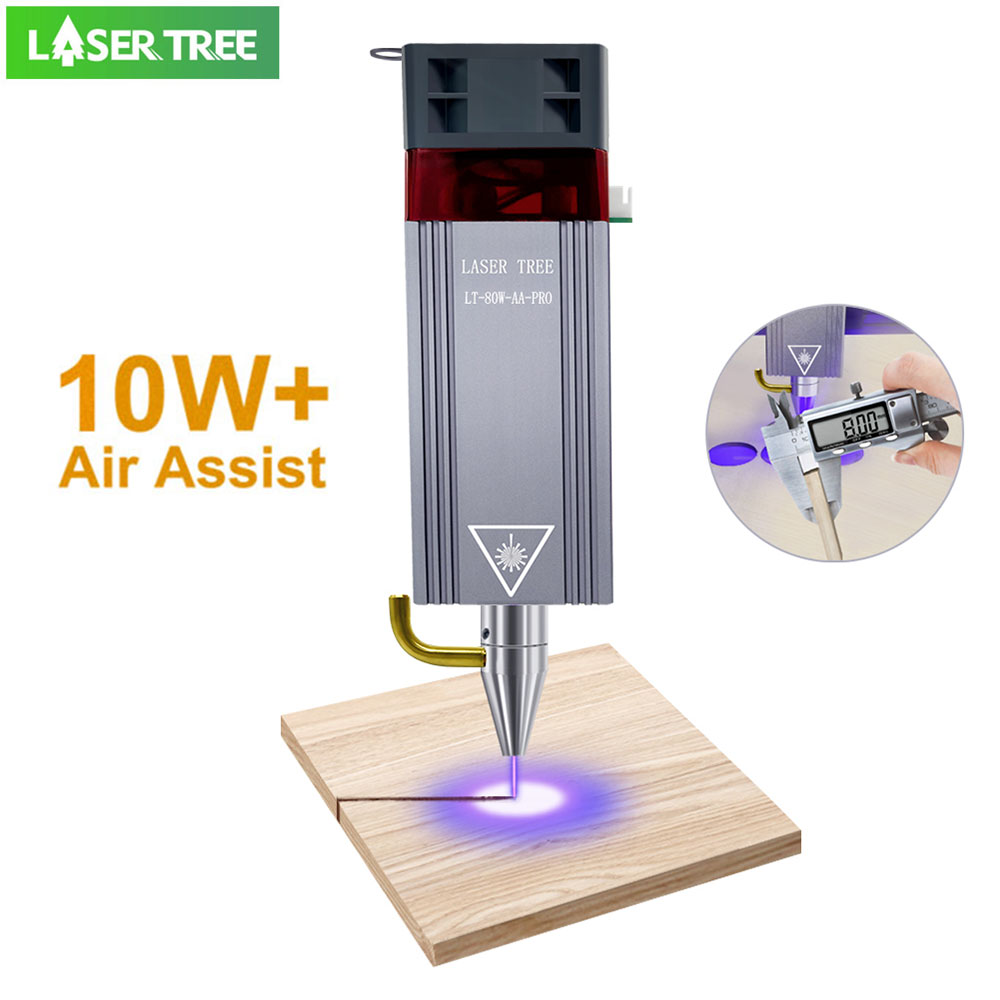 Metal Laser Cutter Head - LASER TREE Pro 80 Вт лазерная