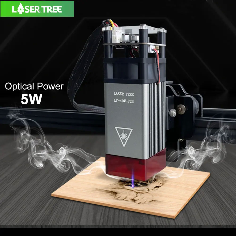 Metal Laser Cutter Head - LASER TREE 4 Вт 5 Вт