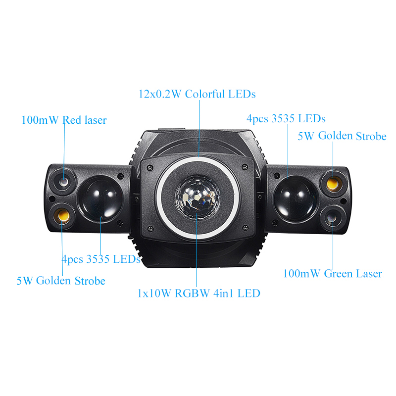 DMX красочный светодиодный луч – обзор и цена Laser Power Supply 60W