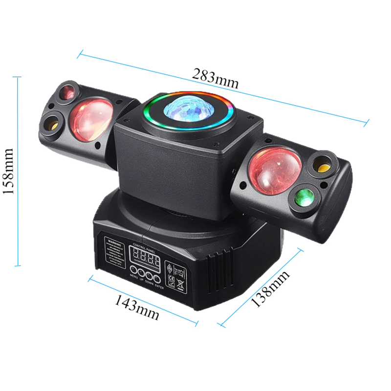 DMX красочный светодиодный луч – обзор и цена Laser Power Supply 60W