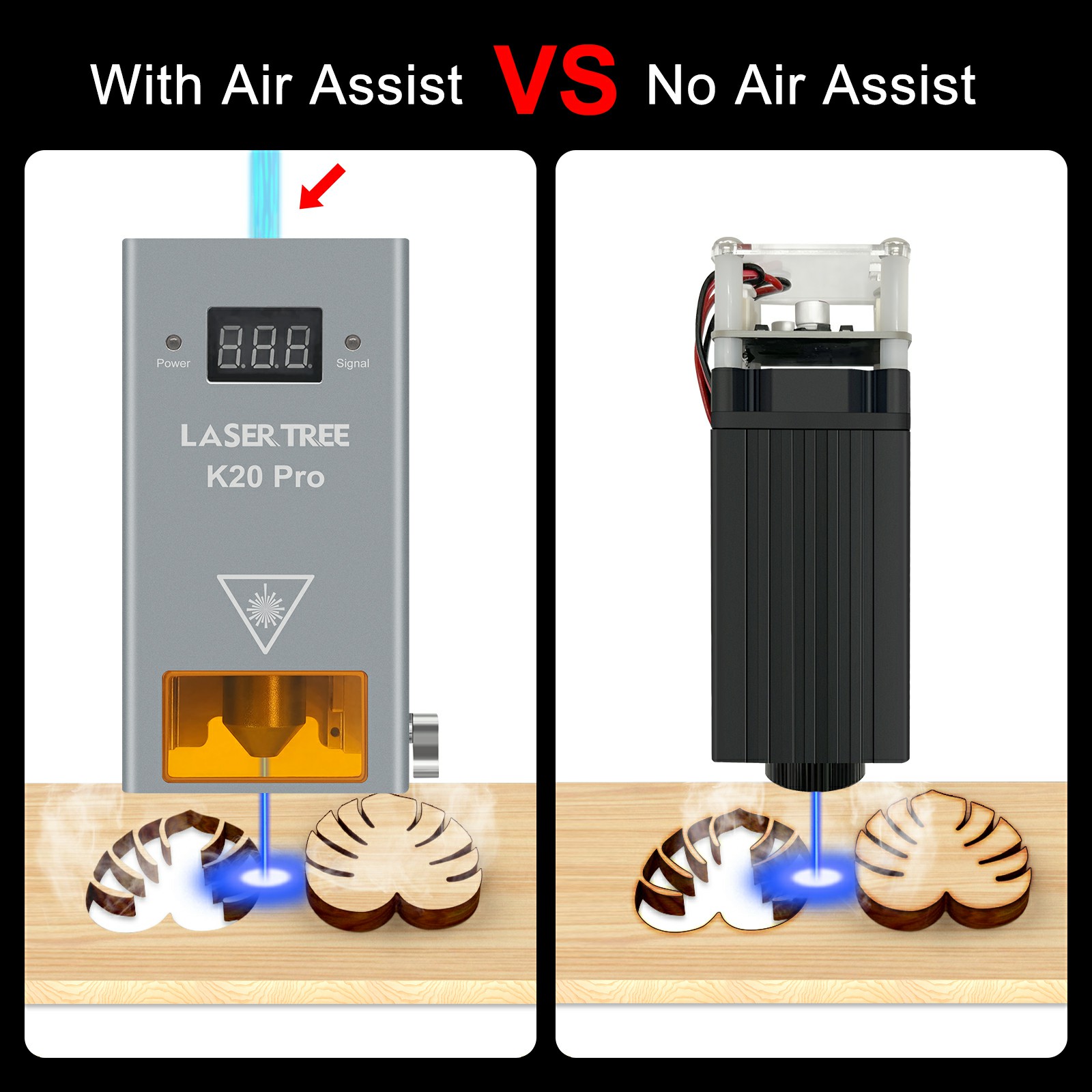 Лазерная древесина 20 Вт, лазе – обзор и цена Metal Laser Cutter Head