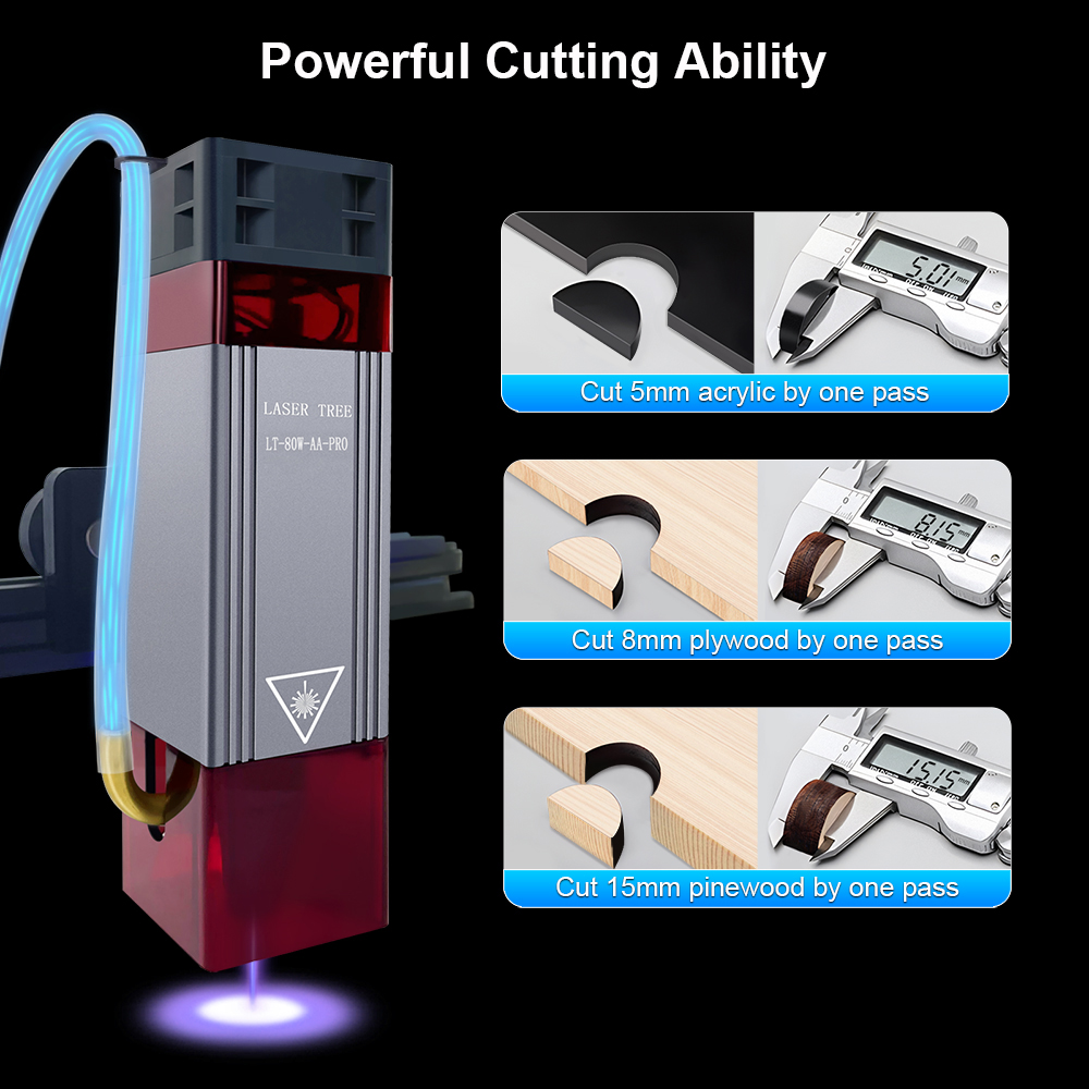 LASER TREE 5 Вт 10 Вт оптическ – обзор и цена Metal Laser Cutter Head