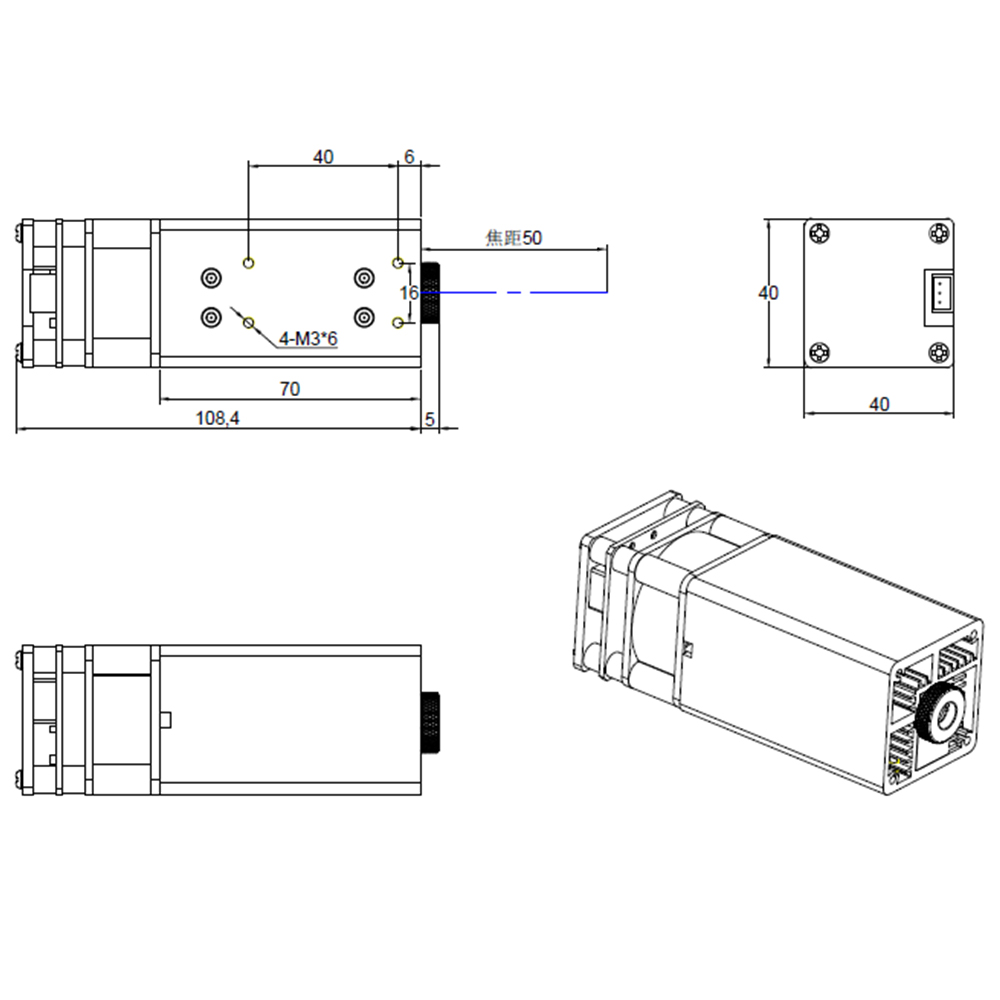 Лазерная головка для гравирова – обзор и цена Metal Laser Cutter Head