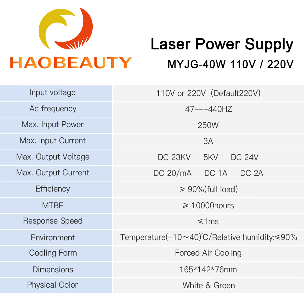 Блок питания для CO2-лазера HA – обзор и цена Laser Engraving Software