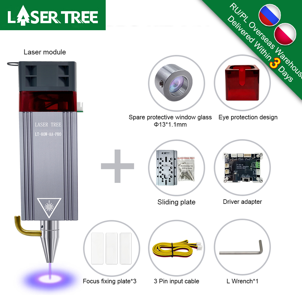 LASER TREE 20 Вт 10 Вт 5 Вт Ла – обзор и цена Metal Laser Cutter Head