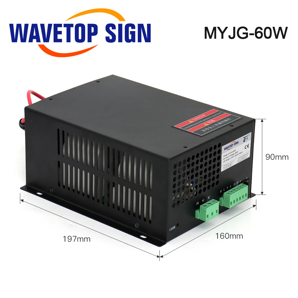 Блок питания для CO2-лазера Si – обзор и цена Laser Power Supply 60W